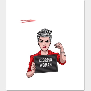 Scorpio Woman Posters and Art